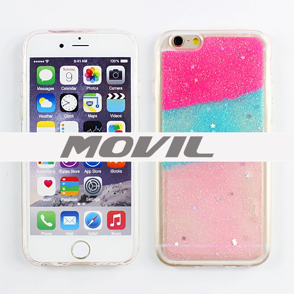 NP-2459 Gota de agua 3D Funda para Apple iPhone 6-4